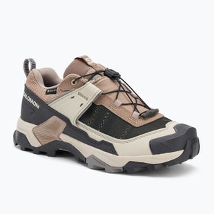 Damen-Trekkingschuhe Salomon X ULTRA 5 GTX etherea/nine iron/gull