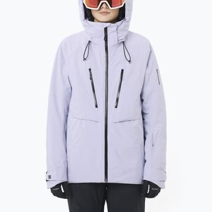 Damen-Skijacke Salomon Brilliant 2.0 Cosmic Sky