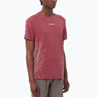 Herren-Laufshirt Salomon Sense Aero GFX nocturne