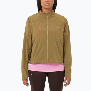 Damen-Laufjacke Salomon Shakeout Fly brilliant olive