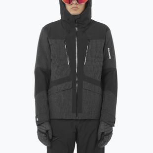Herren-Skijacke Salomon Spark deep black