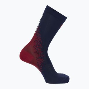 Socken Salomon Gravel Crew deep blue/haute red