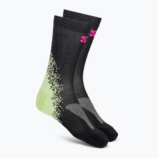 Socken Salomon Gravel Crew pink glo/butterfly