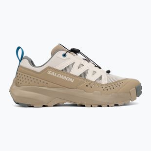 Herren-Trekkingschuhe Salomon Techamphibian 5 rainy day/desert tan/mykonos blue