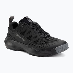 Herren-Wanderschuhe Salomon Techamphibian 5 black/black/castlerock
