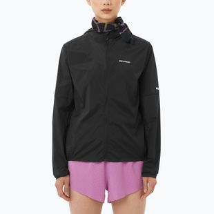 Damen-Laufjacke Salomon Sense Aero Wind black