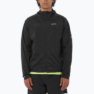 Herren Laufjacke Salomon Sense Aero Wind black