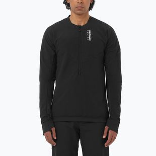 Laufsweatshirt für Herren Salomon Ultra Fleece Deep Black