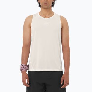 Herren-T-Shirt Salomon Shakeout Core whisper white