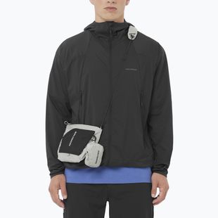 Herren-Windjacke Salomon Outwind Full Zip deep black