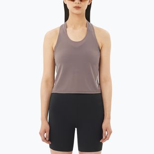 Damen-Laufshirt Salomon Sense Aero Short Tank iron