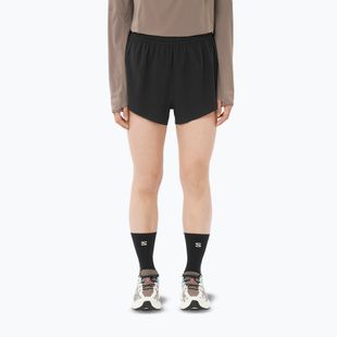 Damen-Laufshorts Salomon Sense SPLT 3" deep black