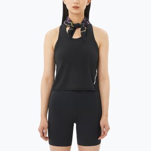 Damen-Laufshirt Salomon Sense Aero Short Tank deep black