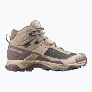 Damen-Trekkingschuhe Salomon X Ultra 5 MID GTX iron/dsrtan/gre