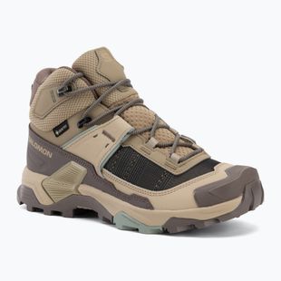 Damen-Trekkingschuhe Salomon X Ultra 5 MID GTX iron/dsrtan/gre