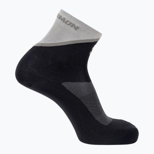 Socken Salomon Pulse Ankle black/gull gray/silver cloud