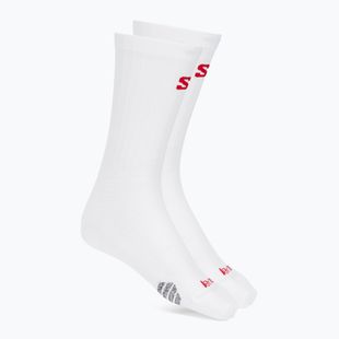 Socken Salomon S/Lab Phantasm Crew 3 white/fiery red
