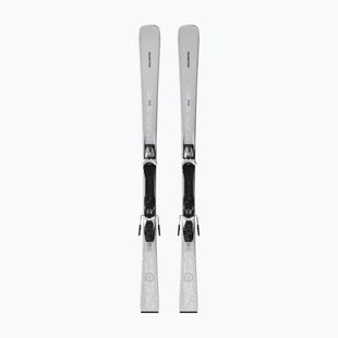 Damen-Alpinski mit Bindung Salomon S/Max N°8 Silver + M10 GW silver met./glitter