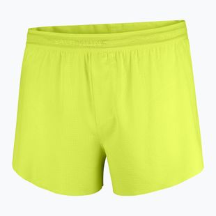 Herren Laufshorts Salomon Sense Aero SPLT 3" acid lime
