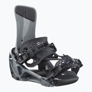 Snowboardbindungen Salomon XA Supermatic castor gray/black