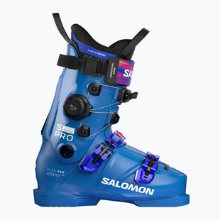 Skischuhe Herren Salomon S/Pro Alpha C BOA 130 race blue/white/equipe red