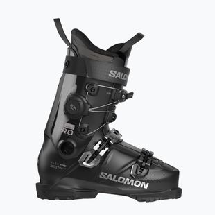 Herren-Skischuhe Salomon S/Pro Alpha C Boa 100 black/dark gray met./silver met.