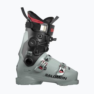 Herren-Skischuhe Salomon S/Pro Supra Boa 130 wrought iron/black/samba met.
