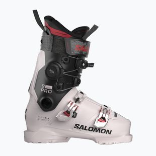 Damen-Skischuhe Salomon S/PRO Supra C Boa 115 W lilac ash/black/samba met