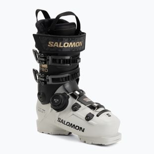 Damen-Skischuhe Salomon S/PRO Supra S Boa 105 W gray aurora/black/gold met