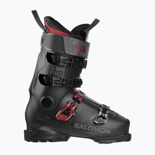 Herren-Skischuhe Salomon S/PRO Supra 110 black/samba met/beluga met