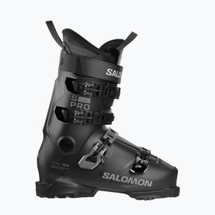 Herren-Skischuhe Salomon S/PRO Supra 100 black/dark gray met/beluga
