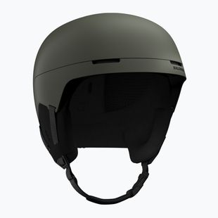 Skihelm Salomon Brigade Index castor gray