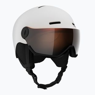 Kinder-Skihelm Salomon Orka Visor Jr S2 white