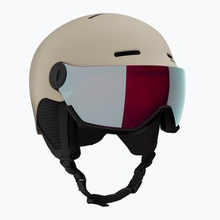 Kinder-Skihelm Salomon Orka Visor Jr S2 rainy day