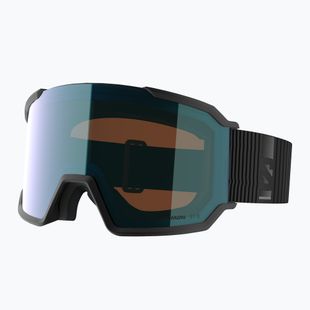 Skibrille Salomon S/View 3 Photo S1-S3 black/photo ml blue