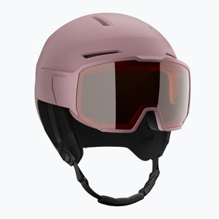 Skihelm Salomon Osmo Dawn Pink/Flash Tonic/Orange
