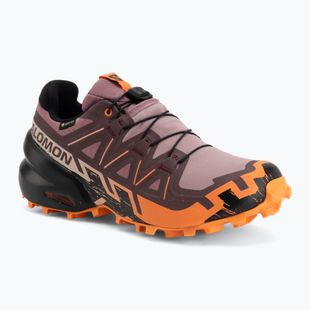 Laufschuhe für Damen Salomon Speedcross 6 GTX dusky orchid/huckleberry