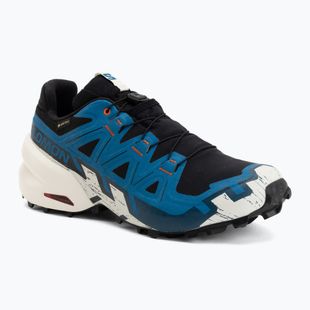 Herren-Laufschuhe Salomon Speedcross 6 GTX black/mykonos blue