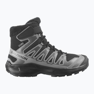 Kinder-Wanderschuhe Salomon XA Pro Winter Waterproof black/castlerock
