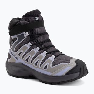 Kinder-Wanderschuhe Salomon XA Pro Winter Waterproof nine iron/gull