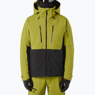 Herren-Skijacke Salomon Brilliant 2.0 cardamon seed/deep black