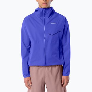 Laufjacke für Herren Salomon Bonatti Waterproof clematis blue