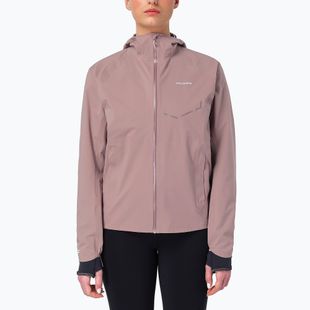Damen-Laufjacke Salomon Bonatti Waterproof antler