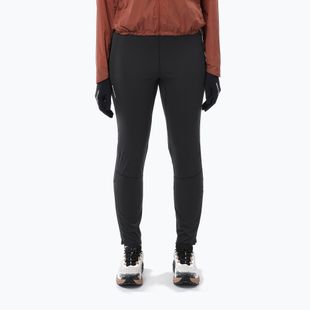 Damenlaufleggings Salomon Sense Softshell Tights deep black