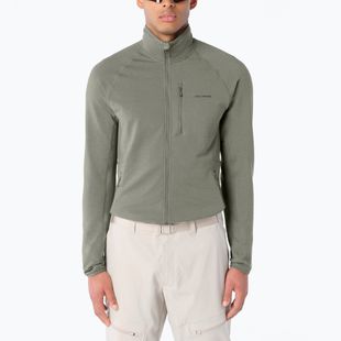 Herren-Trekkingsweatshirt Salomon Essential Lightwarm Full Zip castor gray