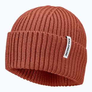 Wintermütze Salomon Snowbird burnt umber