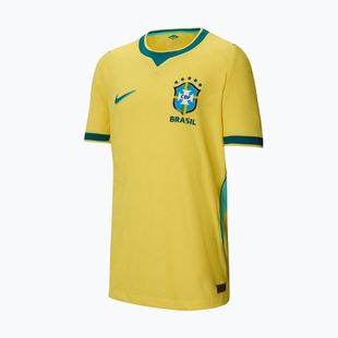 Kinder-Fußballtrikot Nike Brazil 2026/27 Match Home canary/light mint/geode teal