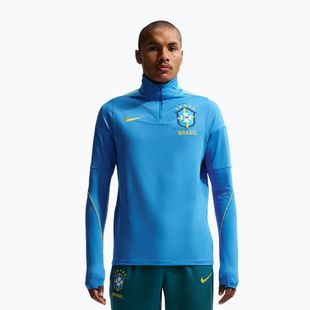 Herren-Fußballtrikot Nike Brazil Strike light photo blue/light menta/midwest gold