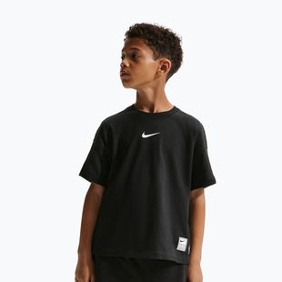 Kinder T-Shirt Nike Pro Dri-Fit black/white