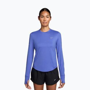 Damen-Lauf-Longsleeve Nike Swift Dri-Fit UV sapphire